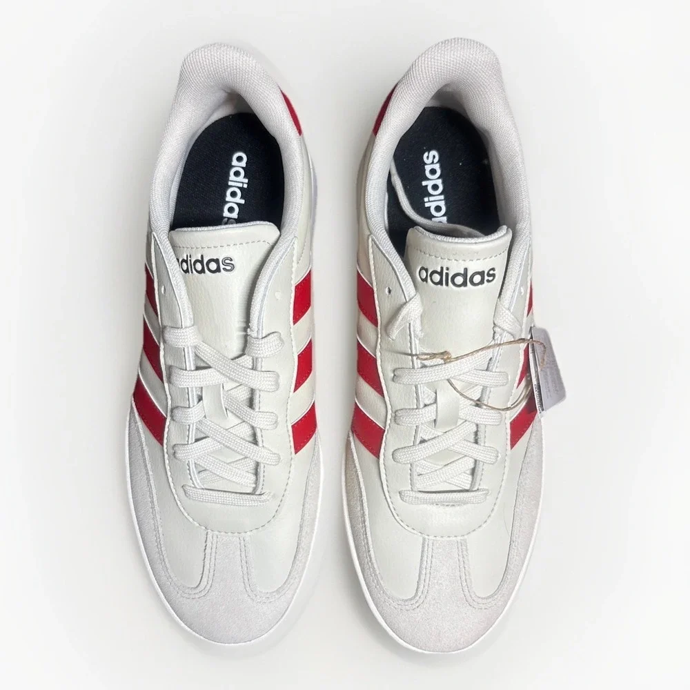 adidas Barreda 2.0 Men's Tennis Shoes Off‎ White/Scarlet  Size 10.5  JI2319